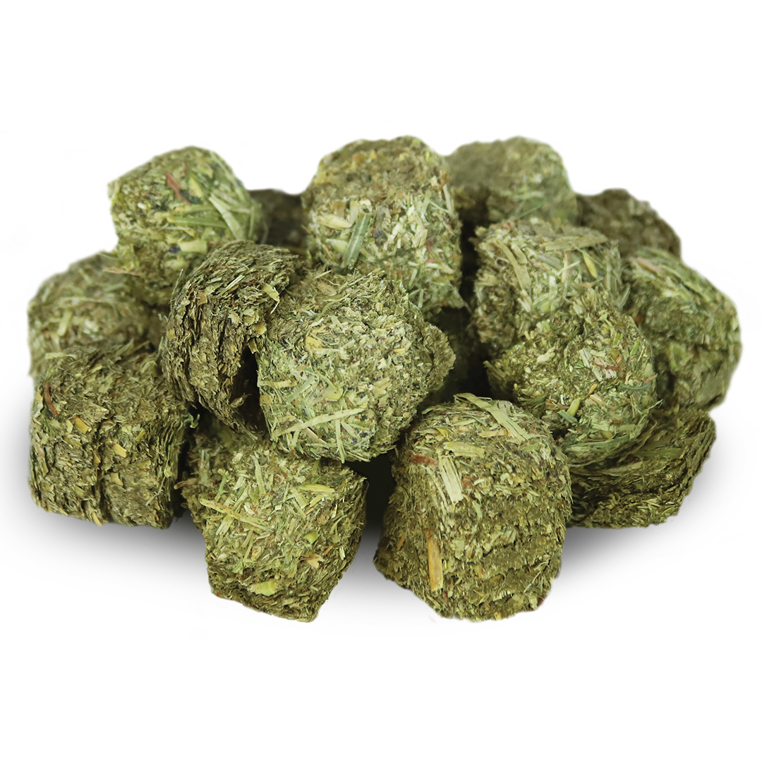Lucerne and Teff Hay Cubes - 2KG - Small Animal