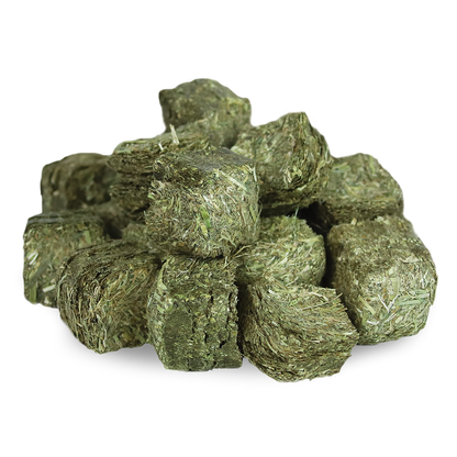 Lucerne and Oaten Hay Cubes - 2KG - Small Animal