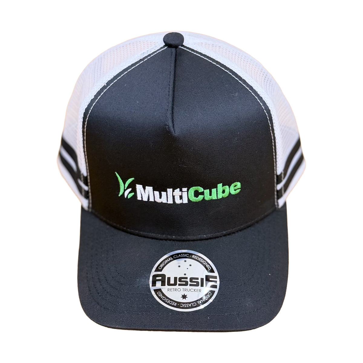 Black Trucker Cap